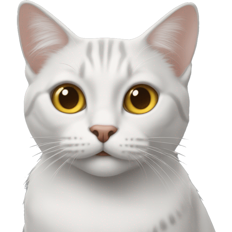 el hareketi çeken kedi emoji