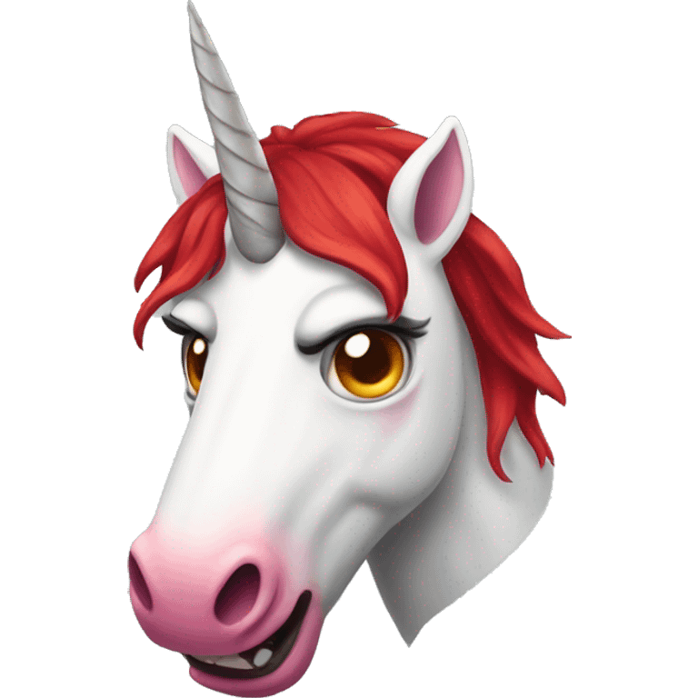 bloodthirsty unicorn emoji