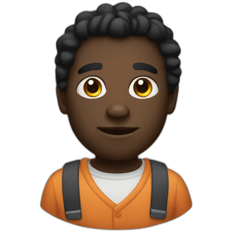 black BULLTERIER emoji