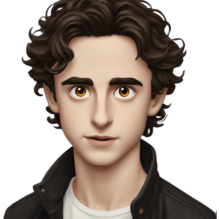 timothee chalamet emoji