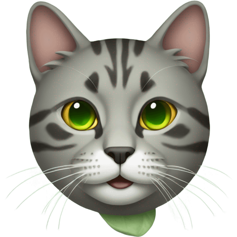 Marijuana cat emoji