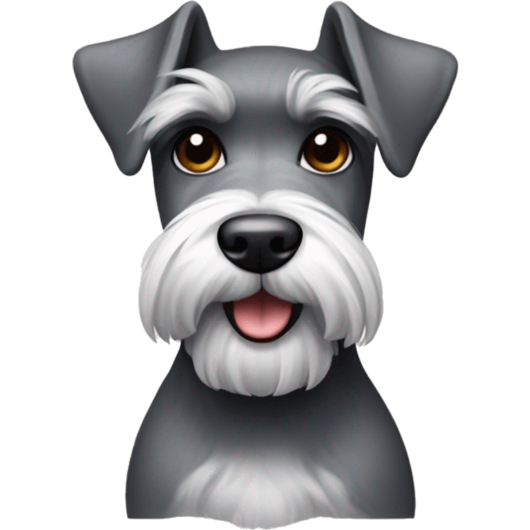 miniature schnauzer  emoji