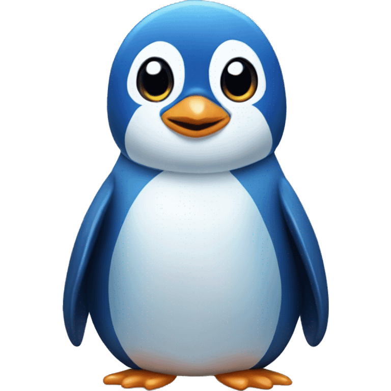 blue penguin emoji