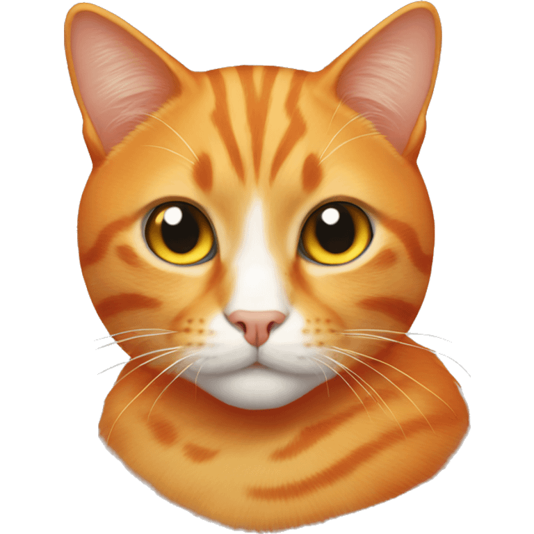 Orange cat emoji