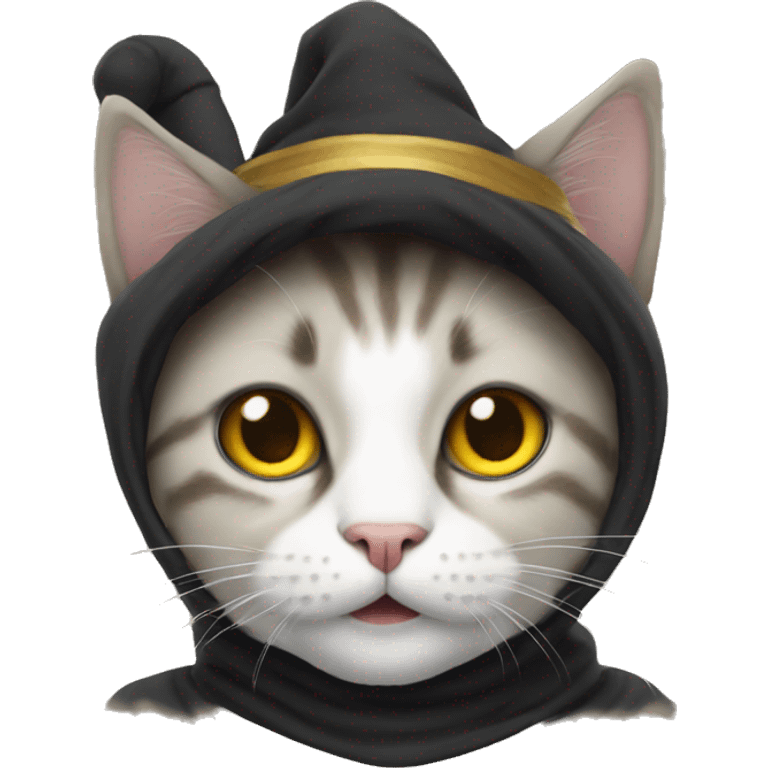 Cat in costume emoji