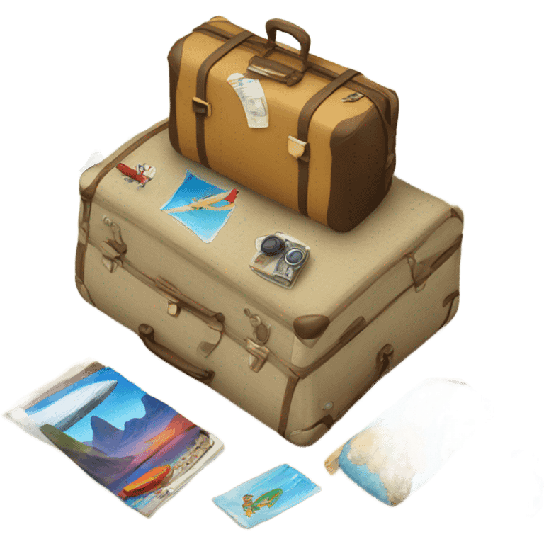 Travel package  emoji