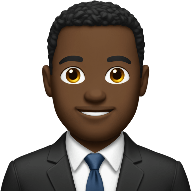 Guy with nfl suit emoji