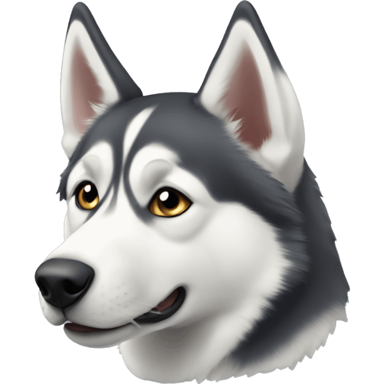 siberian husky emoji