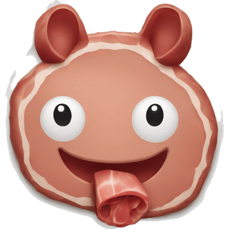 meat on a plate emoji