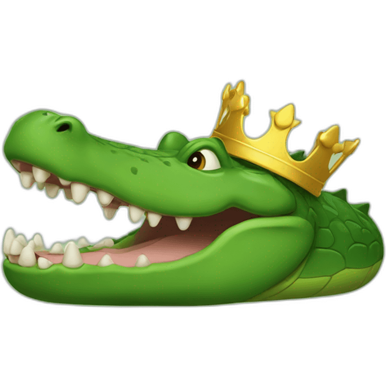 King croc emoji