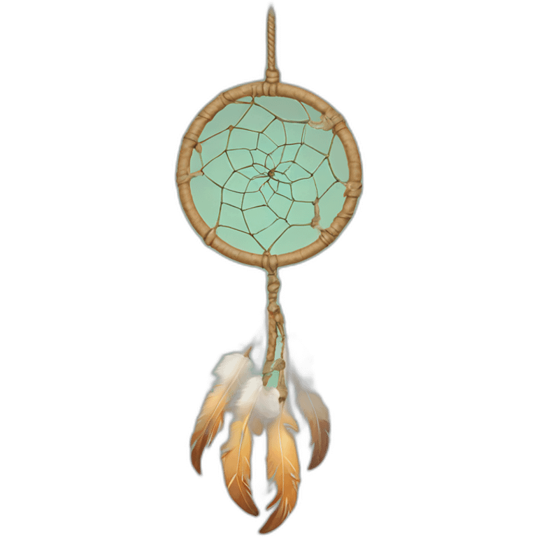 Dreamcatcher on a string emoji