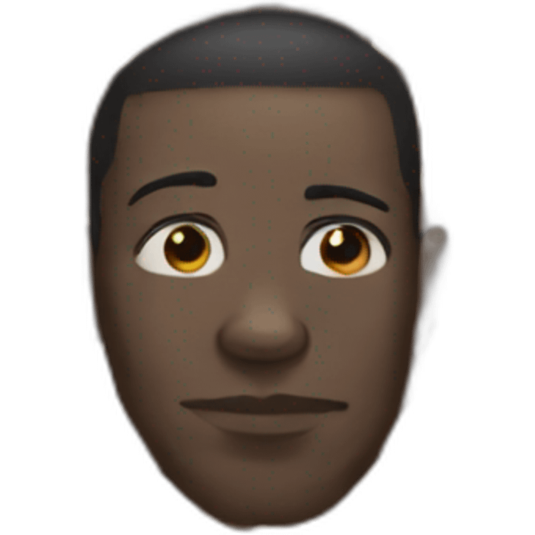 Black guy emoji