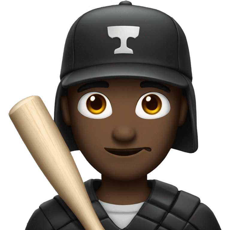 Man with bat  emoji