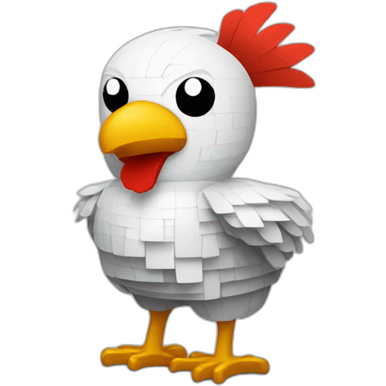 pixel ninja chicken emoji