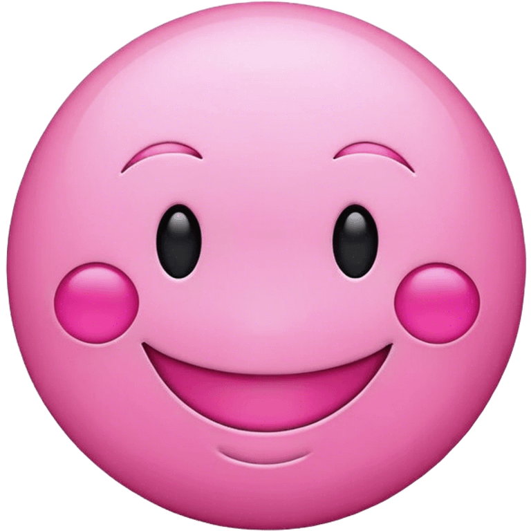 pink smiley face emoji