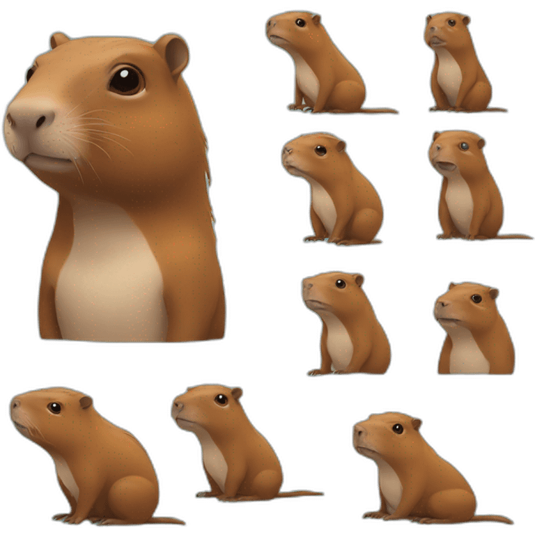 CapiBara whit vr brill emoji