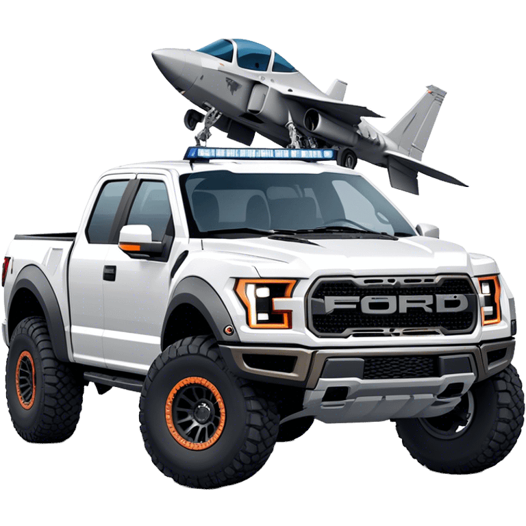 Ford f150 Raptor - Ford (Model Year: 2024) (Iconic colour: White) emoji