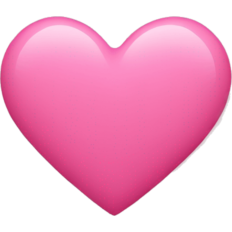 Pink heart emoji