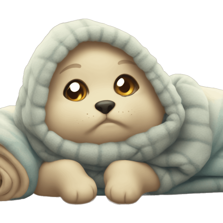 Lovely cute cozy emoji