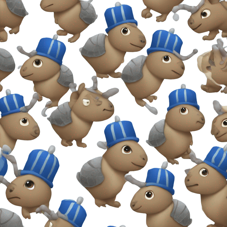 Hanukkah armadillo emoji