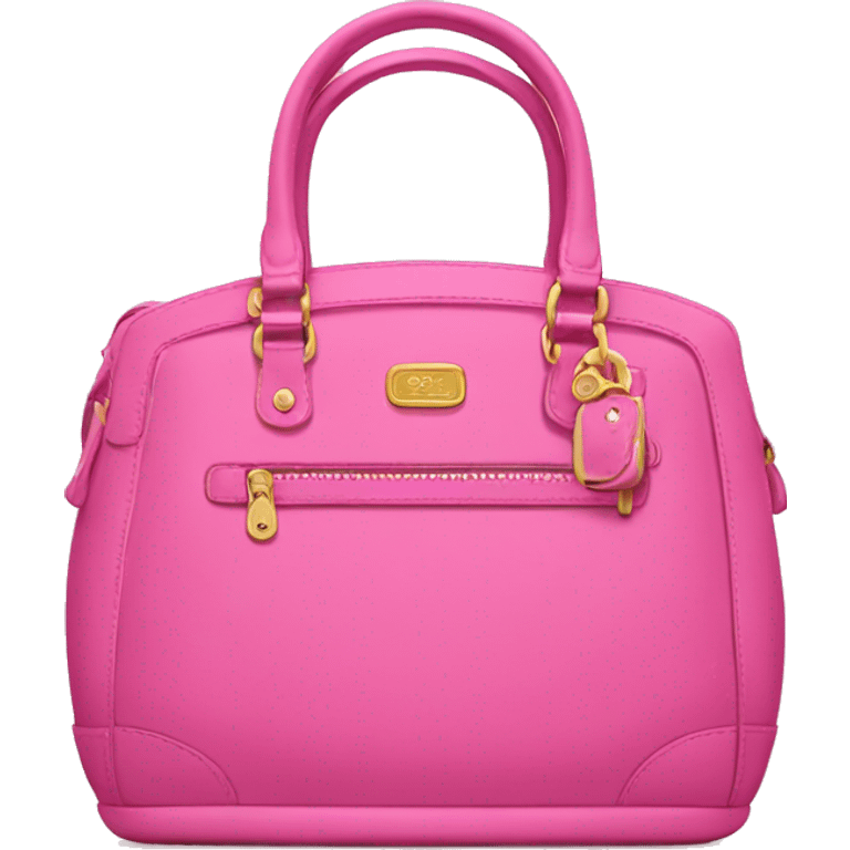 Pink coach purse emoji