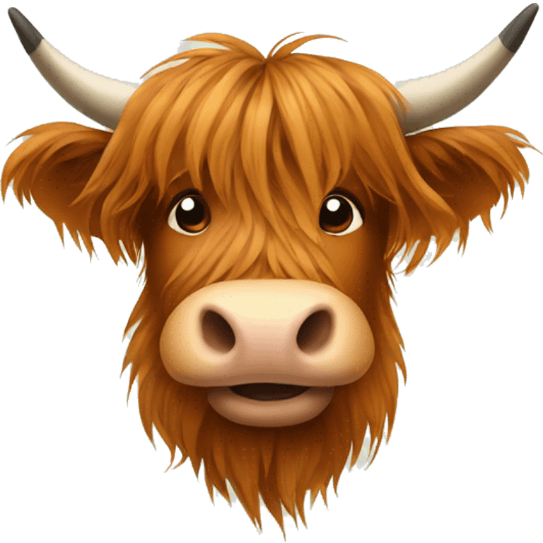 Highland cow emoji