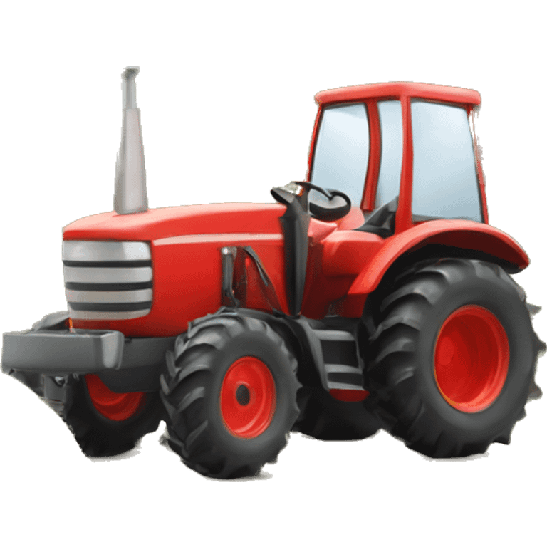 Canada maple leaf and a tractor emoji