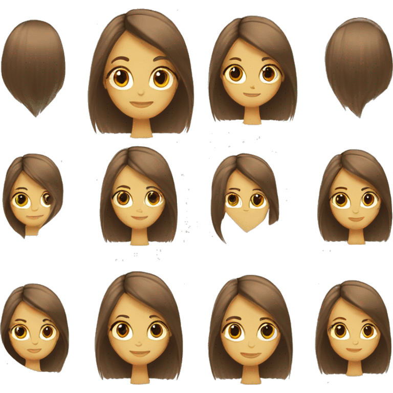 keratin Hair  emoji