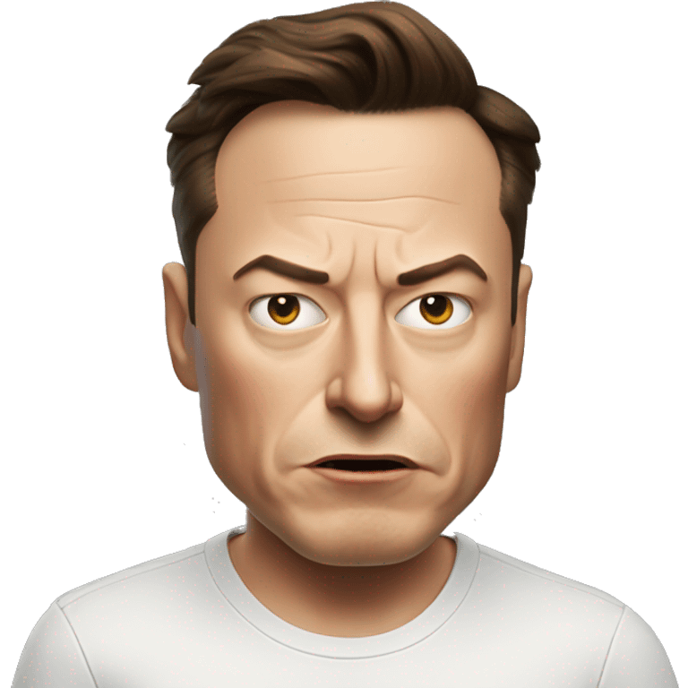 angry elon musk emoji