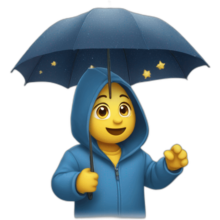 Lluvia de estrellas emoji