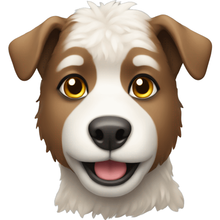 Dog with alpaka emoji