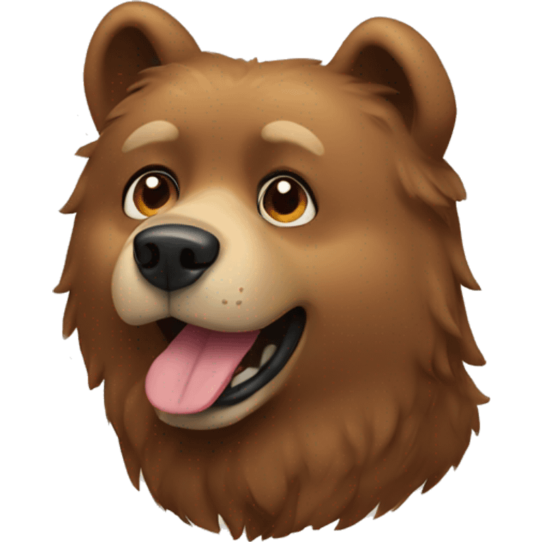 dog bear emoji