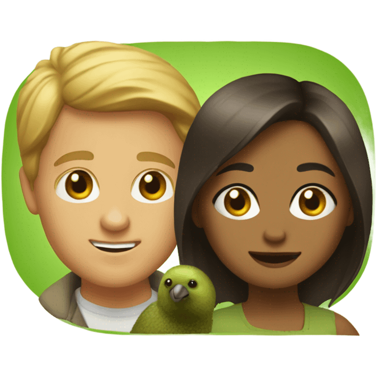 Mckenna and kiwi emoji