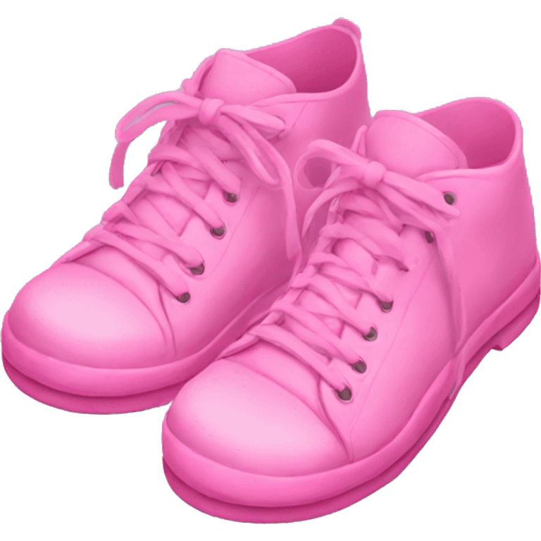 Pink shoes emoji