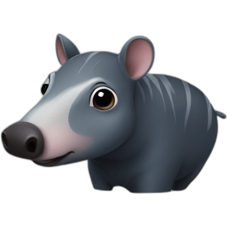 lovely tapir emoji