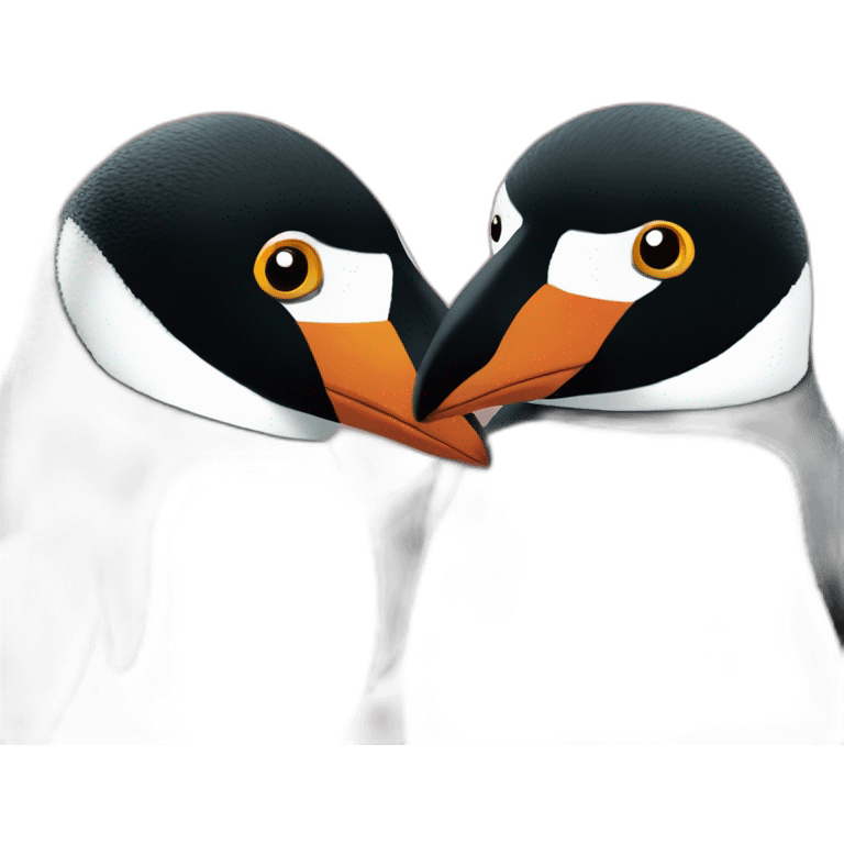 Cabo de pinguinos de madagascar enamorado emoji