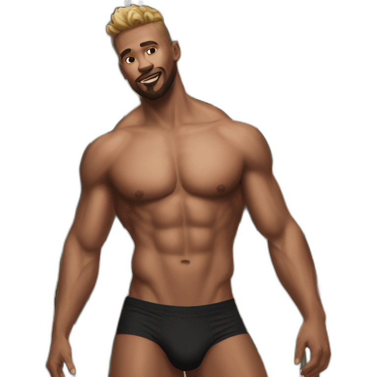 dom-king-Shirtless emoji