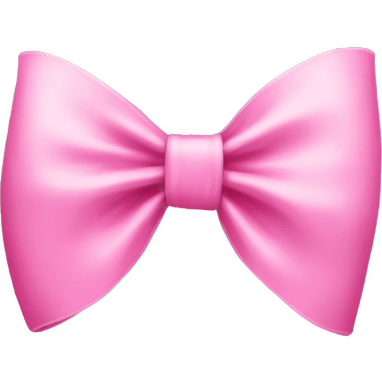 Pink bow emoji