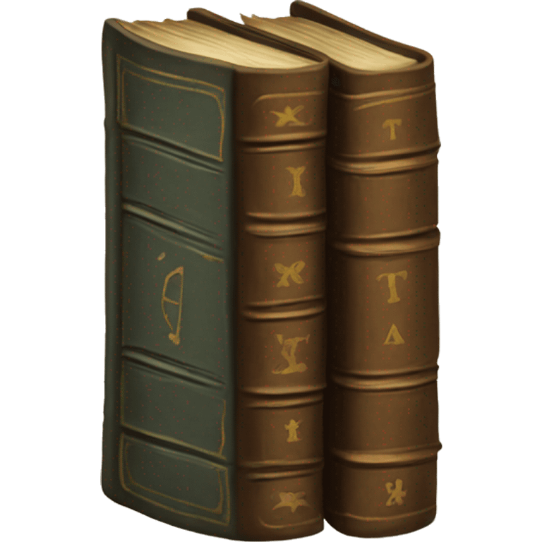 Old books emoji