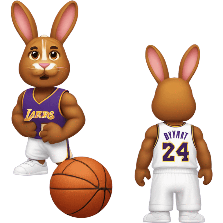 Ginger Bunny Kobe Bryant emoji