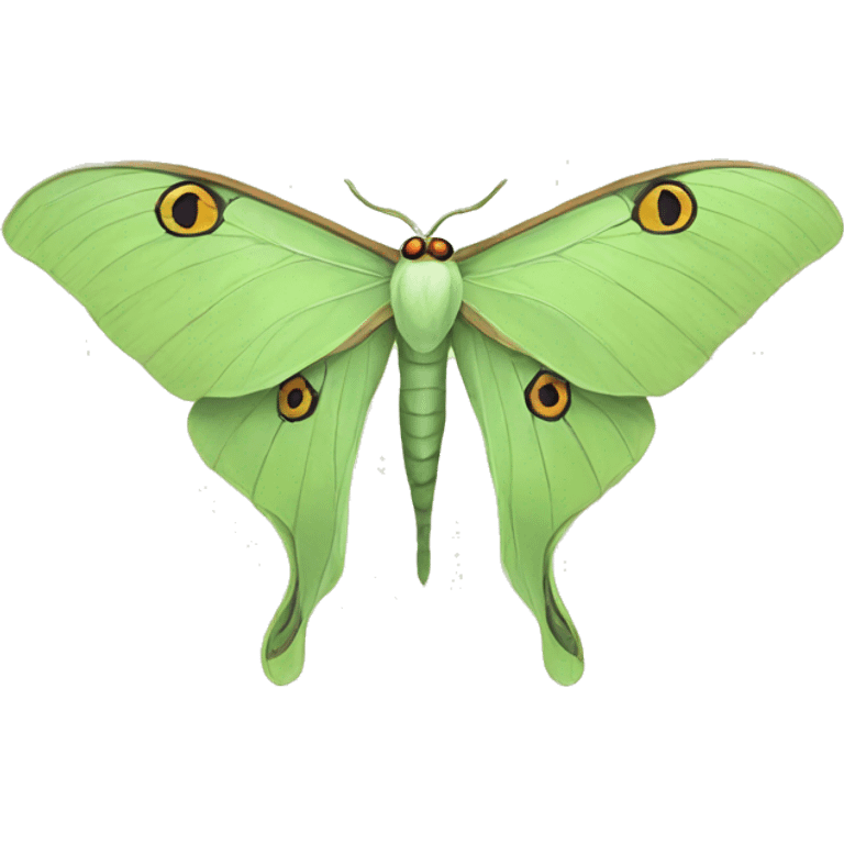 Luna Moth  emoji