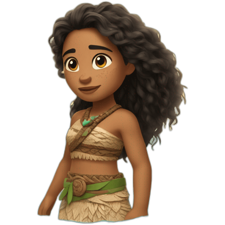 Moana emoji