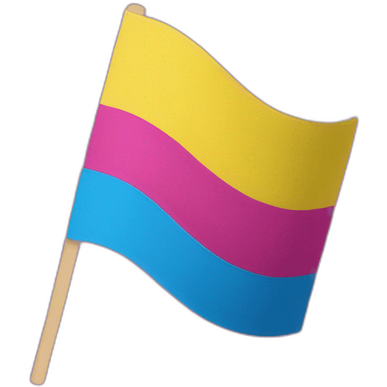 Pansexual flag emoji