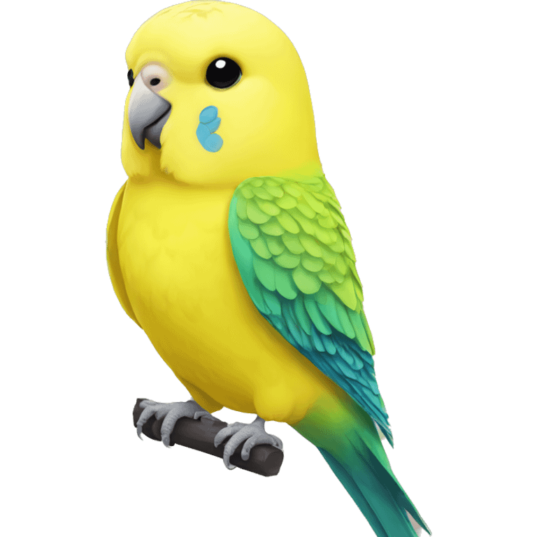 Yellow budgie emoji