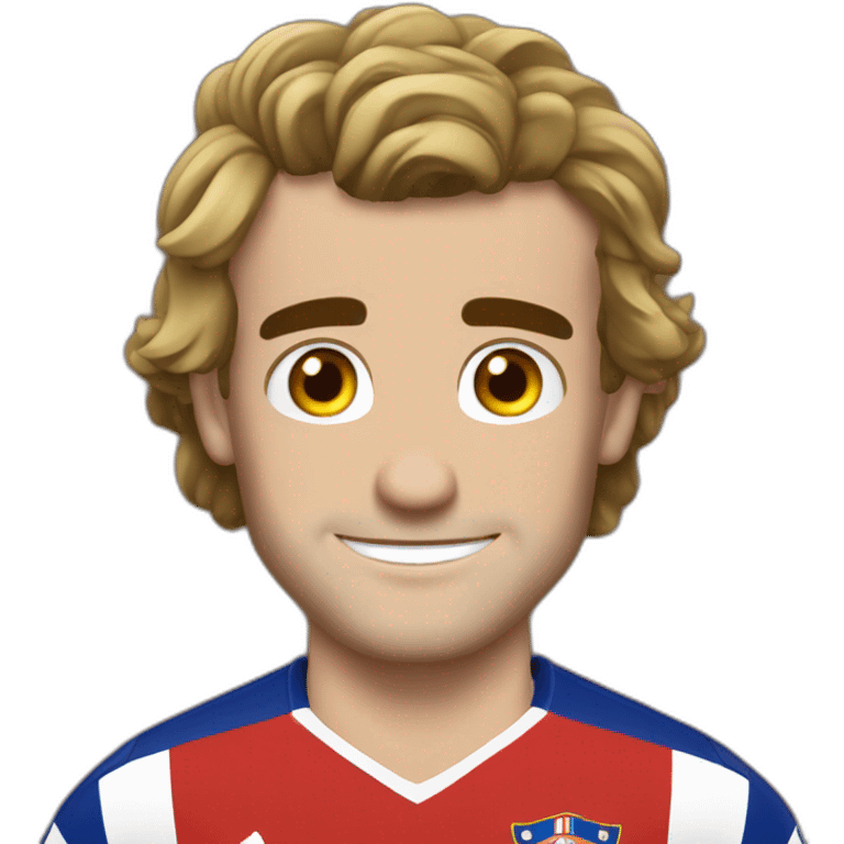 Griezmann boit de la bière emoji