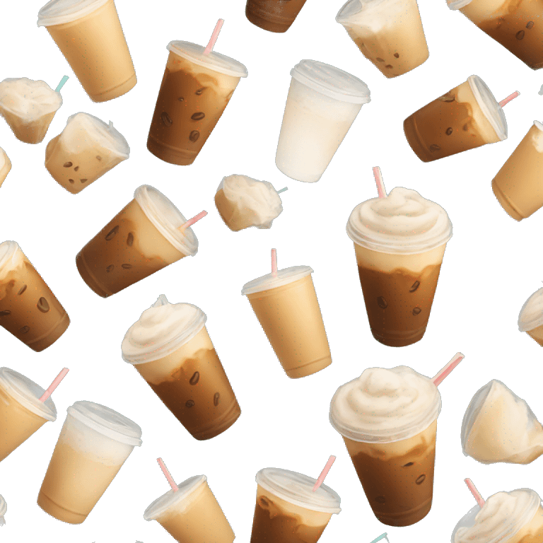 iced coffee emoji