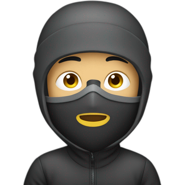 a chinese kid with yeat’s ski mask emoji