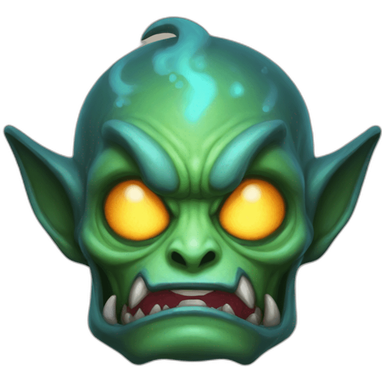 Demonic Alien character inspired by Hearthstone  emoji