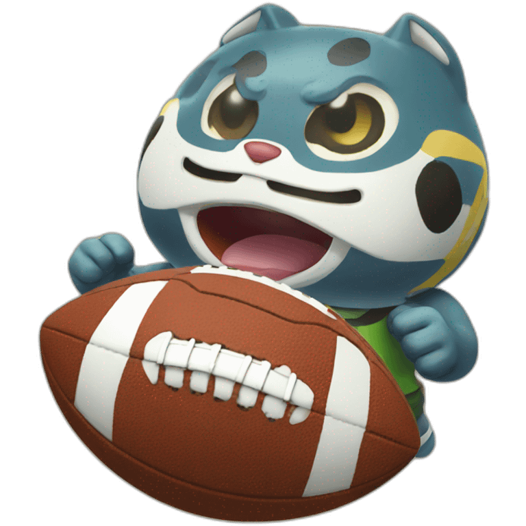 Yokai watch football emoji