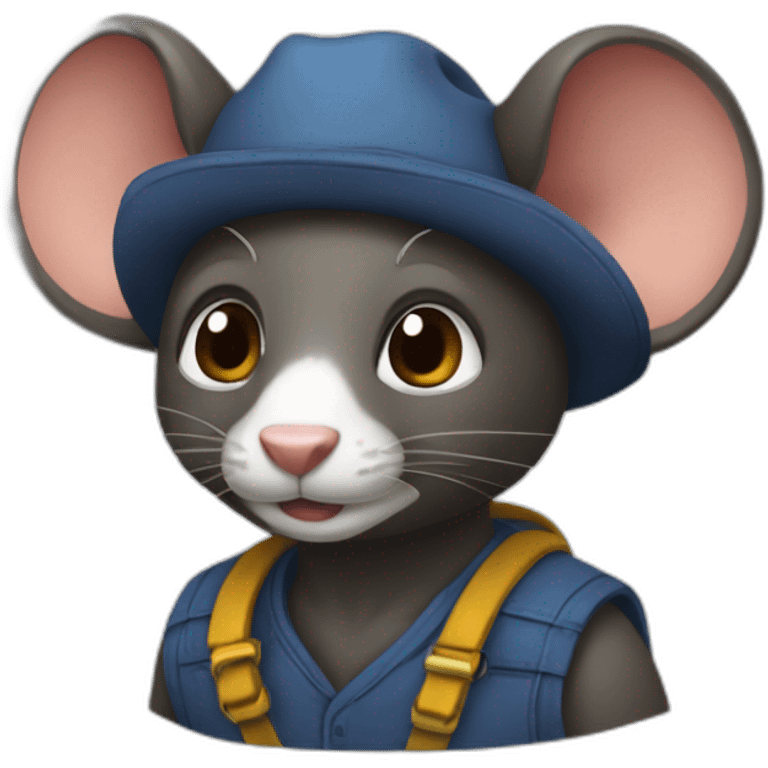 Raton laveur emoji